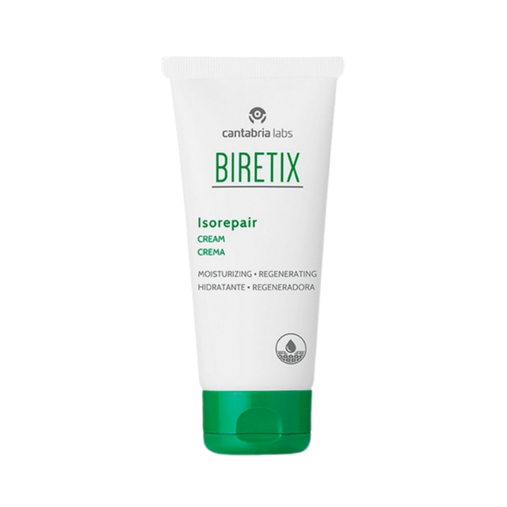 Cantabria Labs BIRETIX Isorepair Cream Moisturizing  - 50ml | كانتابريا لابز كريم مرطب ومهدئ للوجه - 50 مل