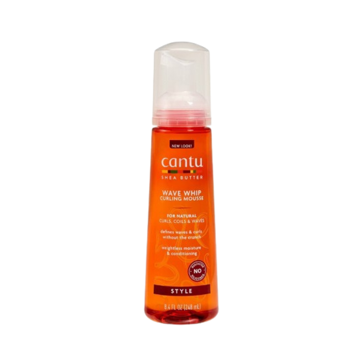 Cantu Natural Hair Wave Whip Curling Mousse - 250ml | كانتو موس للشعر الكيرلي - 250 مل