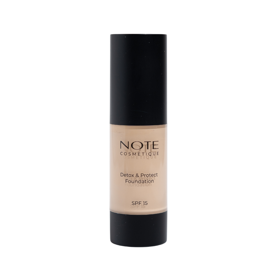 NOTE Detox & Protect Foundation - 30ml | نوت كريم أساس - 30 مل