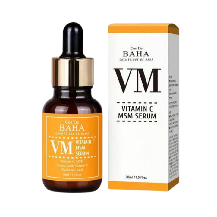 COS DE BAHA VM Vitamin C MSM Serum - 30ml | كوز دي باها سيروم القيتامين سي - 30 مل
