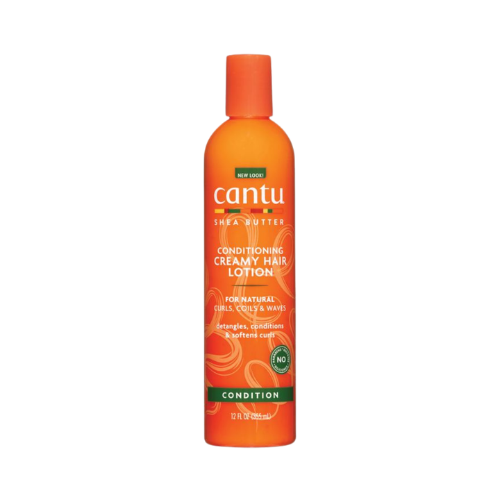Cantu Shea Butter Natural Creamy Lotion - 355ml | كانتو كريم مرطب للشعر لوشن بزبدة الشيا - 355 مل