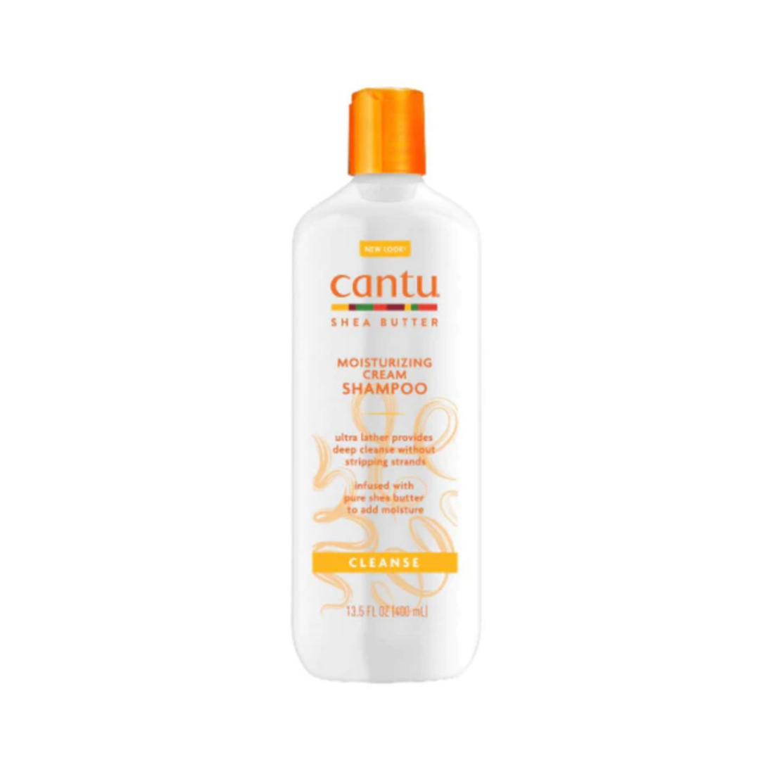 Cantu Shea Butter Moisturizing Cream Shampoo - 400ml | كانتو شامبو بزبدة الشيا كريمي - 400 مل