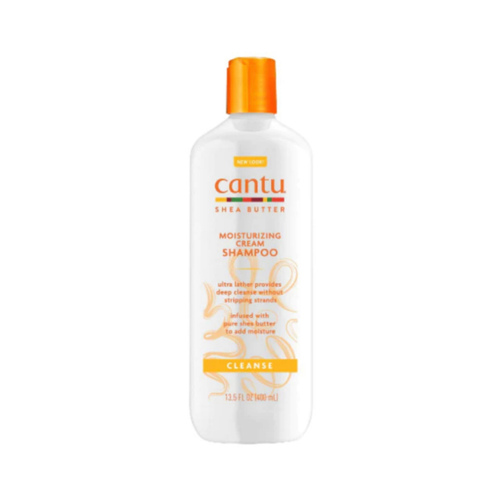 Cantu Shea Butter Moisturizing Cream Shampoo - 400ml | كانتو شامبو بزبدة الشيا كريمي - 400 مل