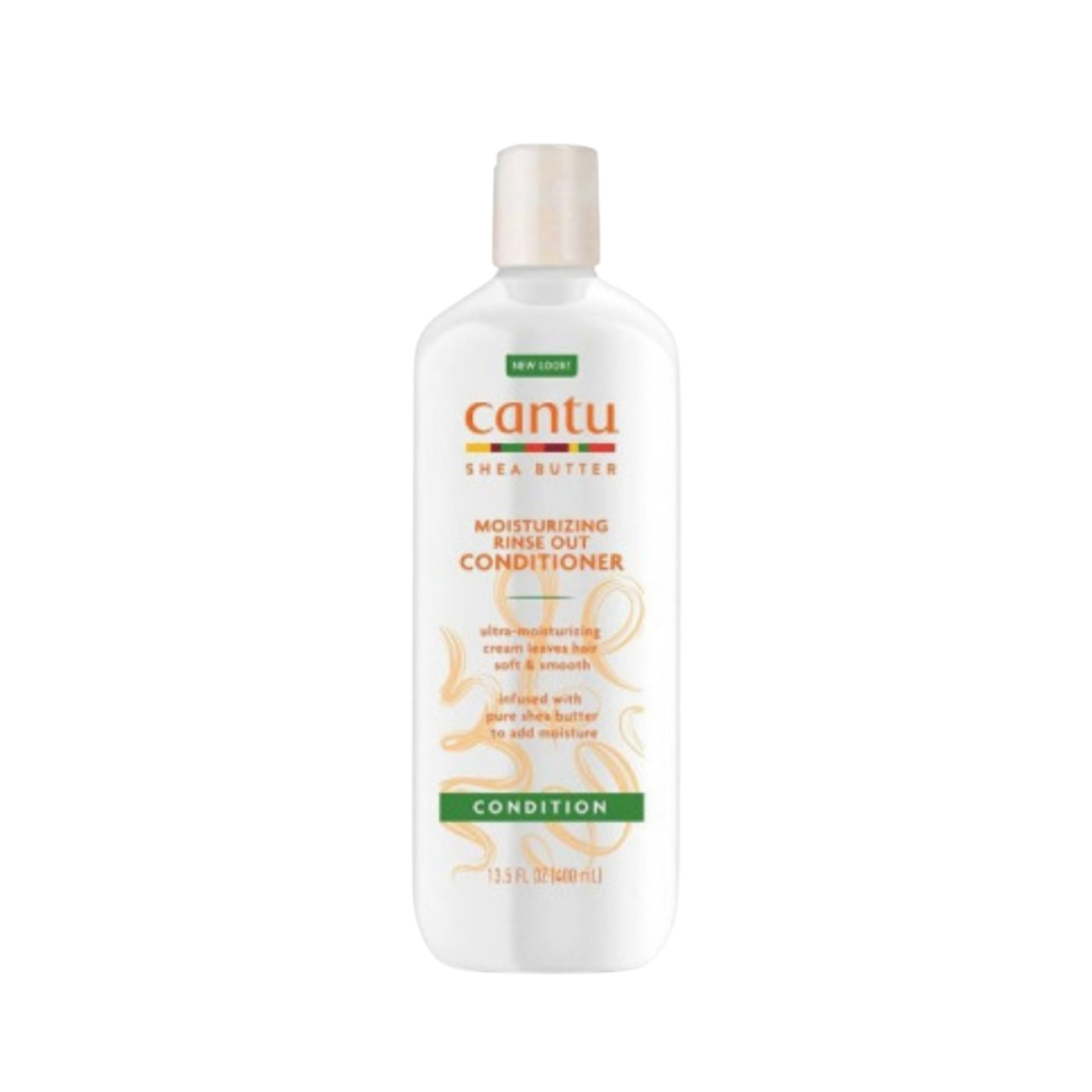 Cantu Raines Out Shea Butter Moisturizing Conditioner - 400ml | كانتو بلسم بزبدة الشيا مرطب للشعر الكيرلي - 400 مل