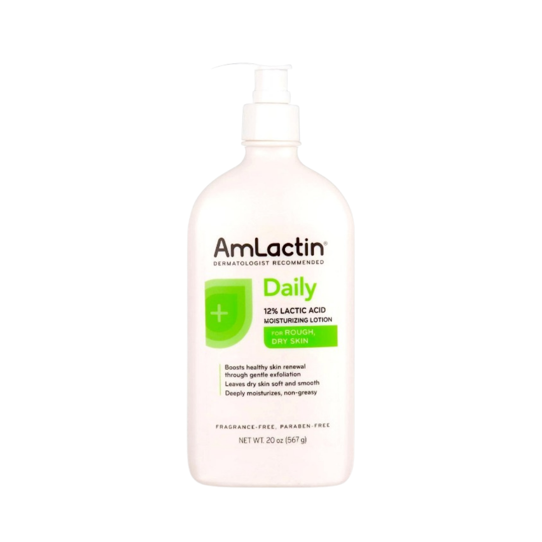 Amlactin Daily Nourish Lotion with 12% Lactic Acid - 567ml | املاكتين لوشن للجسم باللاكتك اسيد 12% - 567 مل