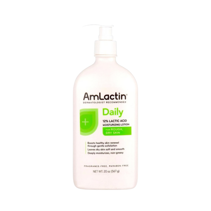 Amlactin Daily Nourish Lotion with 12% Lactic Acid - 567ml | املاكتين لوشن للجسم باللاكتك اسيد 12% - 567 مل