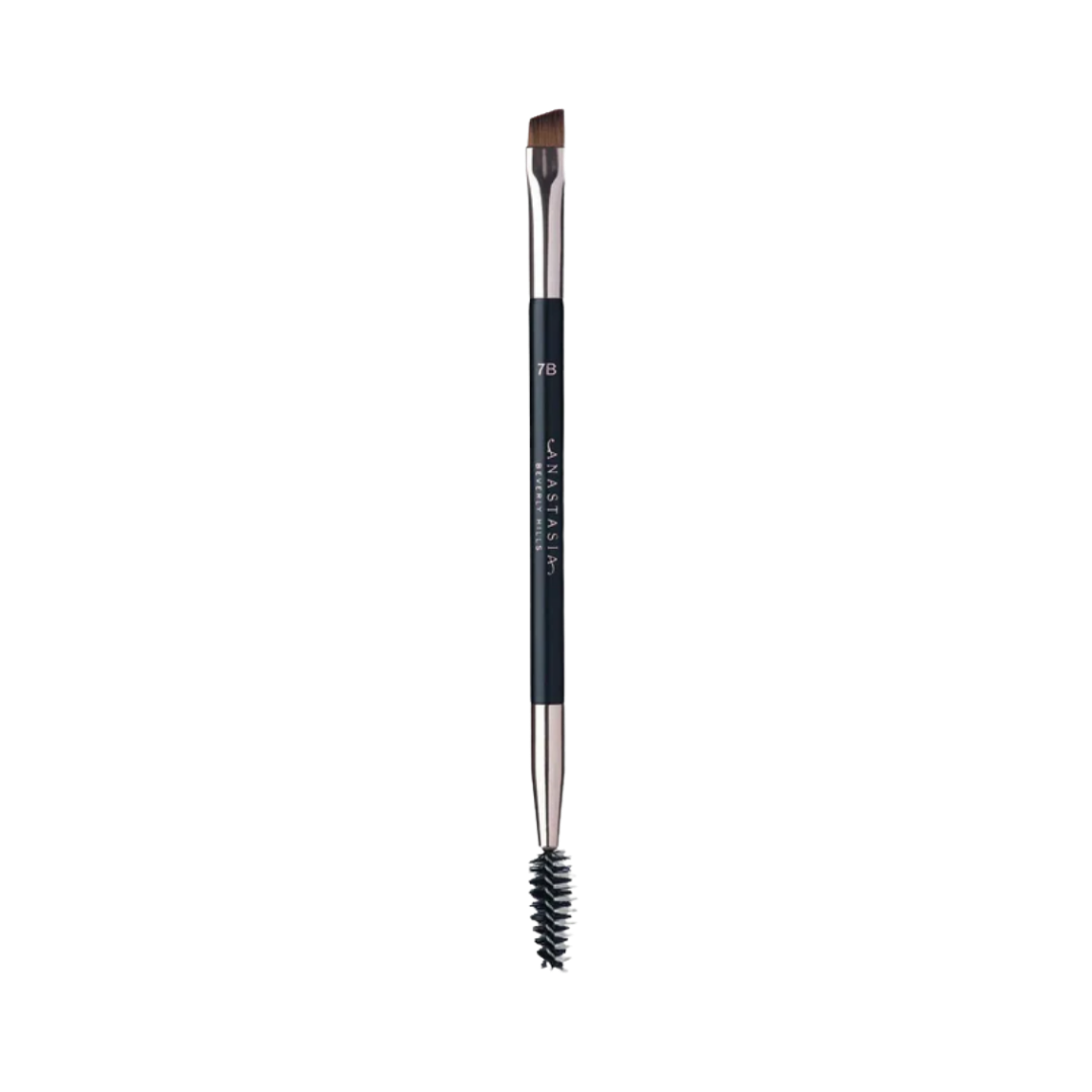 ANASTASIA BEVERLY HILLS Brush 7B Dual-Ended Angled Brush | انستازيا بيفرلي هيلز فرشاة ثنائية الاطراف للحواجب