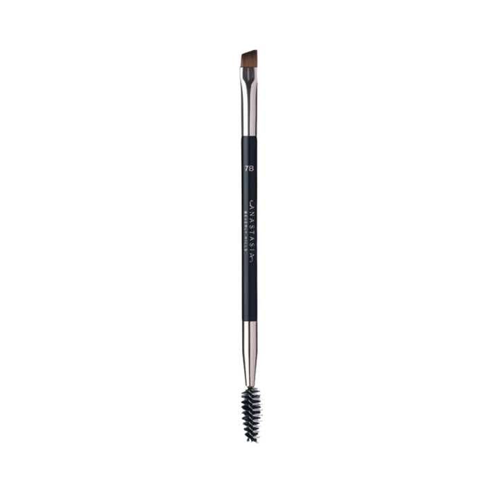 ANASTASIA BEVERLY HILLS Brush 7B Dual-Ended Angled Brush | انستازيا بيفرلي هيلز فرشاة ثنائية الاطراف للحواجب
