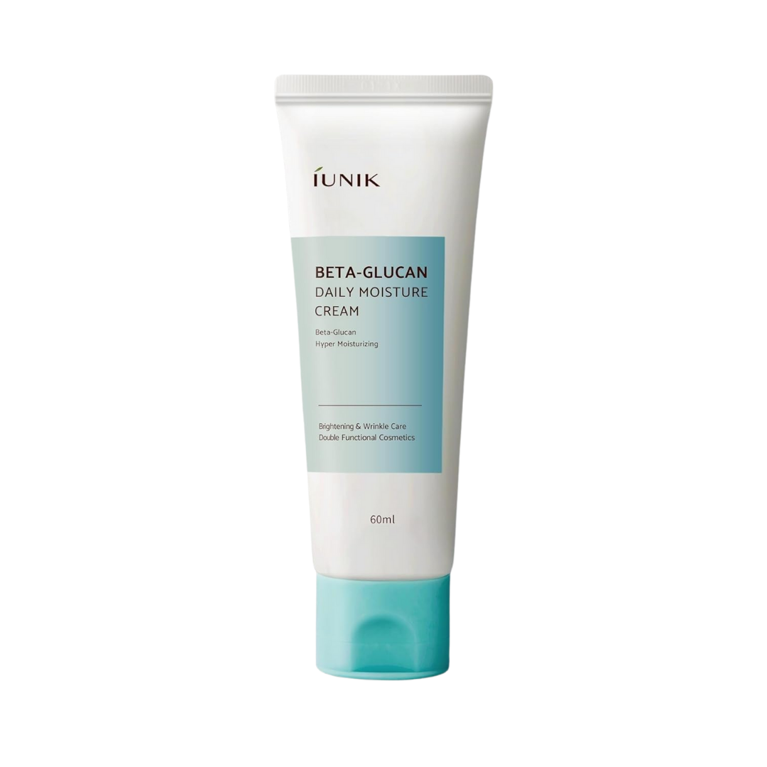 IUNIK Beta-Glucan Daily Moisture Cream - 60ml | ايونيك مرطب بيتا غلوكان يومي للوجه - 60 مل