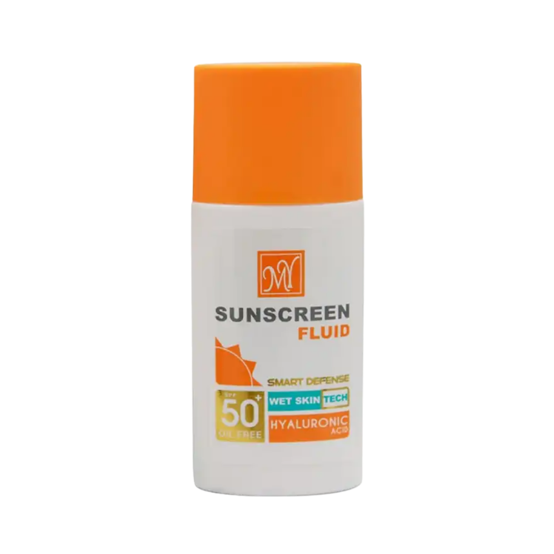 M.Y Smart Defense Sunscreen Fluid Spf 50 - 50ml | ام واي سائل واقي شمسي مع عامل حماية من الشمس 50 - 50 مل