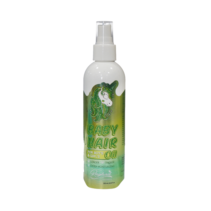 Raghad ORGANICS Baby Kids Hair Oil - 250ml | رغد أورجانيكس زيت شعر للأطفال والرضّع – 250 مل