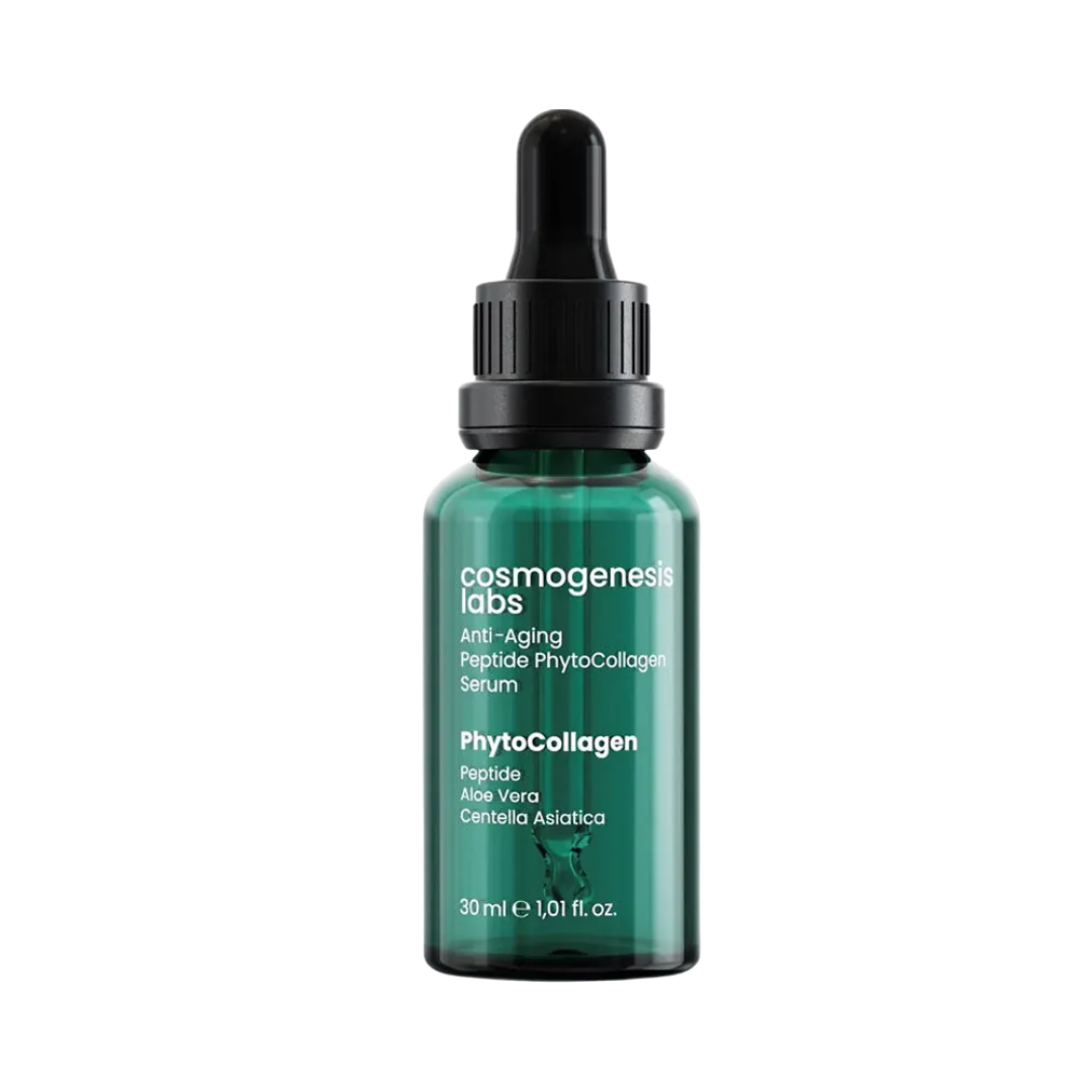 cosmogenesis labs  Anti-Aging Peptide PhytoCollagen Serum 5% - 30ml | سيروم كوزموجينيسيس لابس لمكافحة الشيخوخة بخلاصة الببتيد والكولاجين النباتي 5% – 30 مل