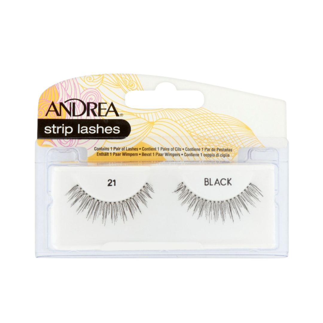 ANDREA Strip Lashes - Black | أندريا رموش اصطناعية لون أسود