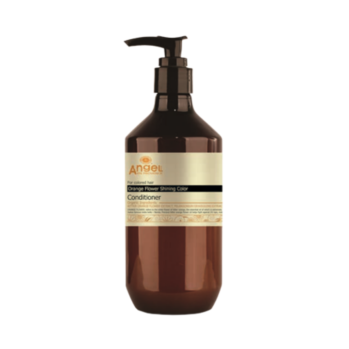 Angel Orange Flower Shining Color Conditioner - 400ml | انجل بلسم للشعر المصبوغ - 400 مل