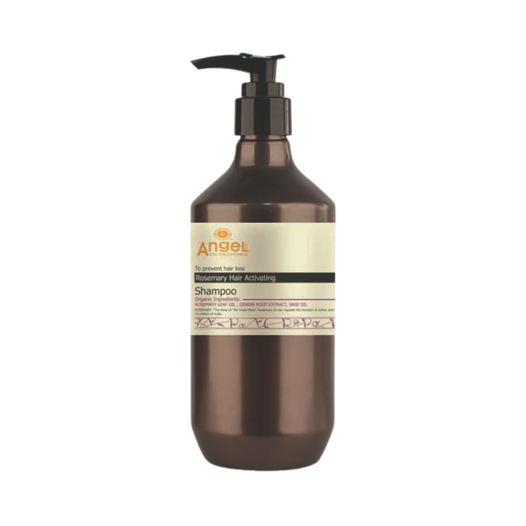 Angel Rosemary Hair Activating Shampoo  - 400ml | انجل شامبو الروزميري محفز لنمو للشعر - 400 مل