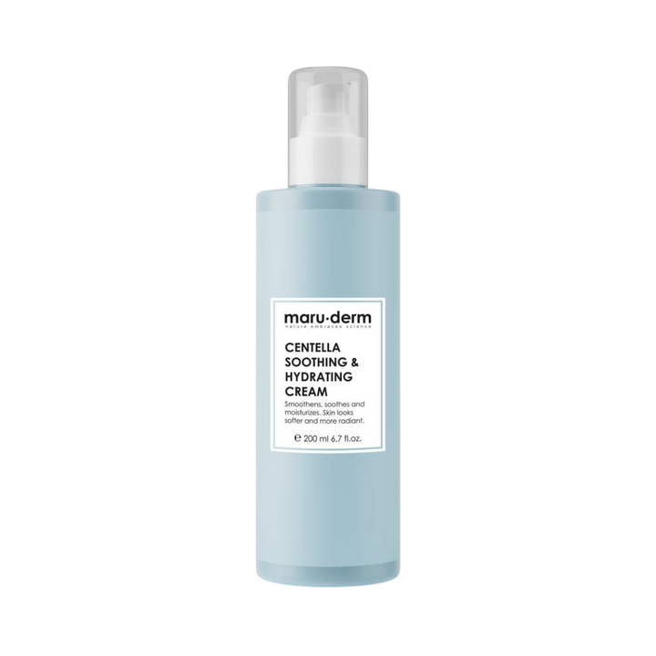maru.derm Centella Soothing & hydrating cream - 200ml | مارو.ديرم كريم مرطب و مهدئ للبشرة بالسينتيلا - 200 مل
