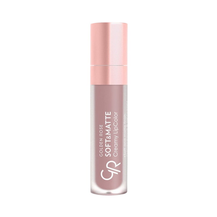 Golden rose Soft & Matte Creamy Lip - 5.5ml | كولدن روز أحمر شفاه كريمي وغير لامع - 5.5 مل