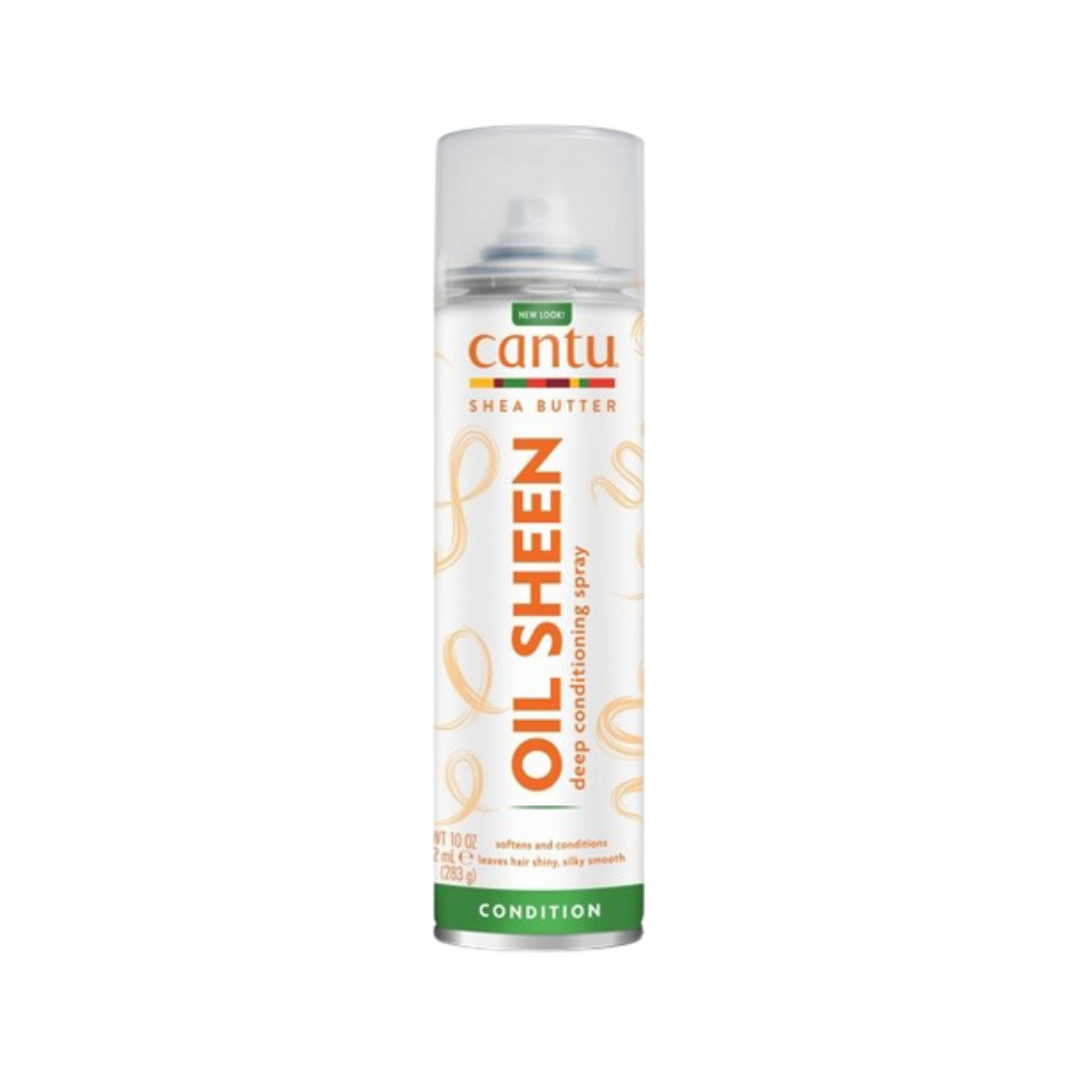 Cantu Shea Butter Oil Sheen Deep Conditioning Spray - 283ml | كانتو بلسم ليف ان بزبدة الشيا لترطيب عميق - 283 مل