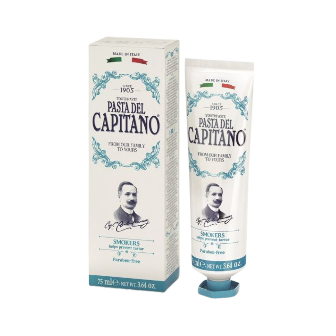 CAPITANO Smokers Toothpaste - 75ml | كابيتانو معجون أسنان للمدخنين - 75 مل