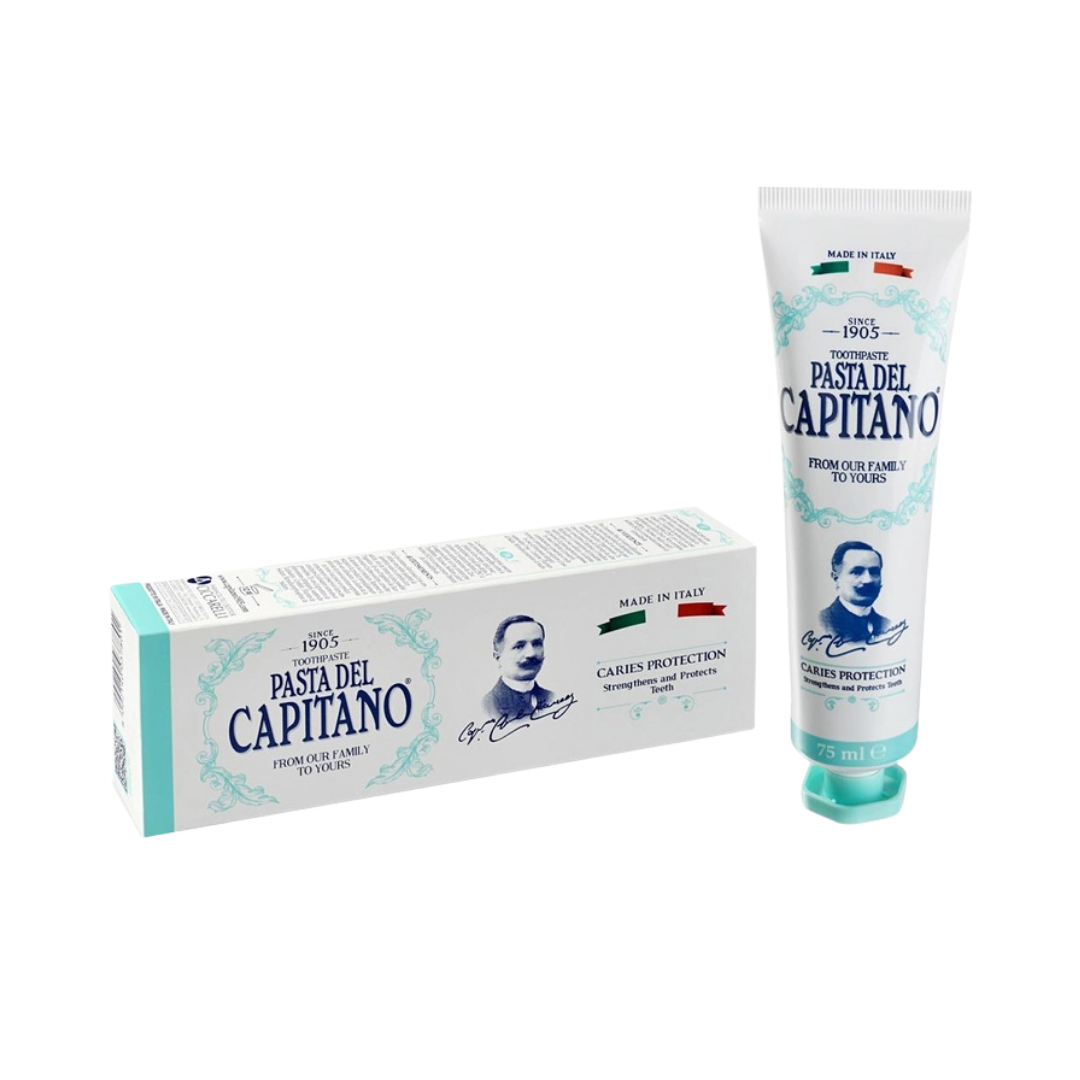 CAPITANO Protezione Carie Toothpaste - 75ml | كابيتانو معجون أسنان - 75 مل