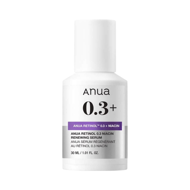 Anua Nano Retinol 0.3% + Niacin Renewing Serum - 30ml | أنوا سيروم الريتيونل 0.3% + نياسيناميد لتجديد البشرة - 30 مل