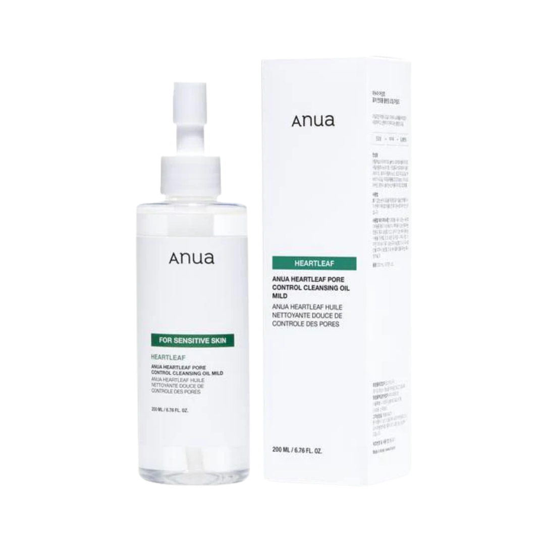 Anua Heartleaf Pore Control Cleansing Oil Mild - 200ml | أنوا غسول زيتي - 200 مل