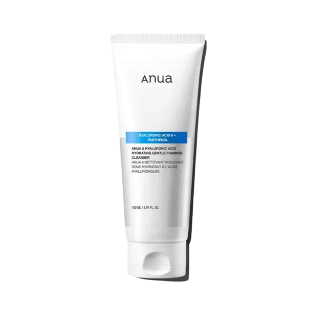 Anua Hyaluronic Acid 8 + Panthenol Gentel Foaming Cleanser - 150ml | انوا غسول رغوي بالبناتينول والهيالورونيك اسيد - 150 مل