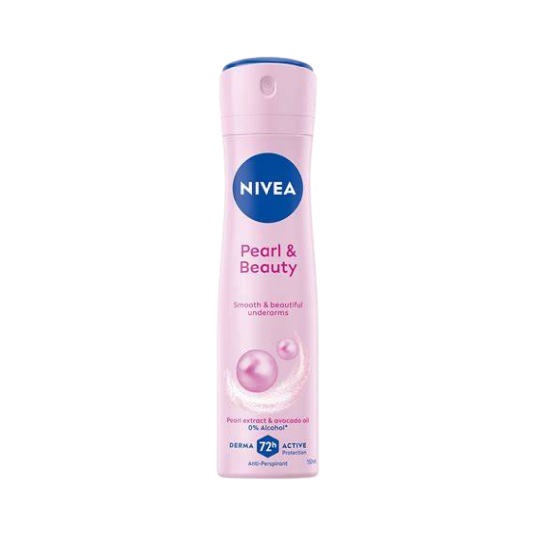 Nivea Deodoran Sprary Pearl & Beauty - 200ml | مزيل عرق نيفيا بيرل آند بيوتي – 200 مل