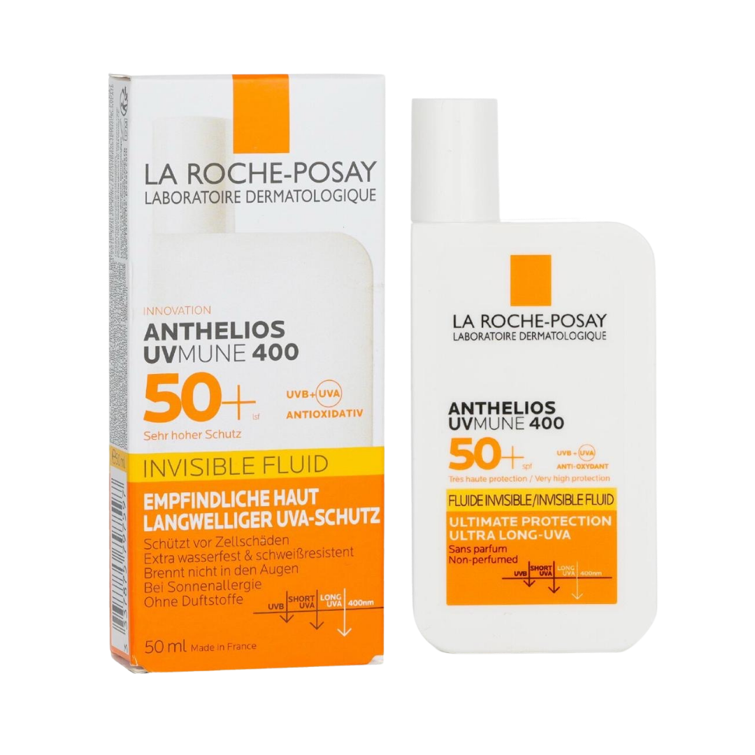 Anthelios UVMune 400 Fluid Fragrance Free SPF50+ - 50ml | Anthelios UV Moon 400 Fragrance Free Fluid SPF50+ - 50 ml