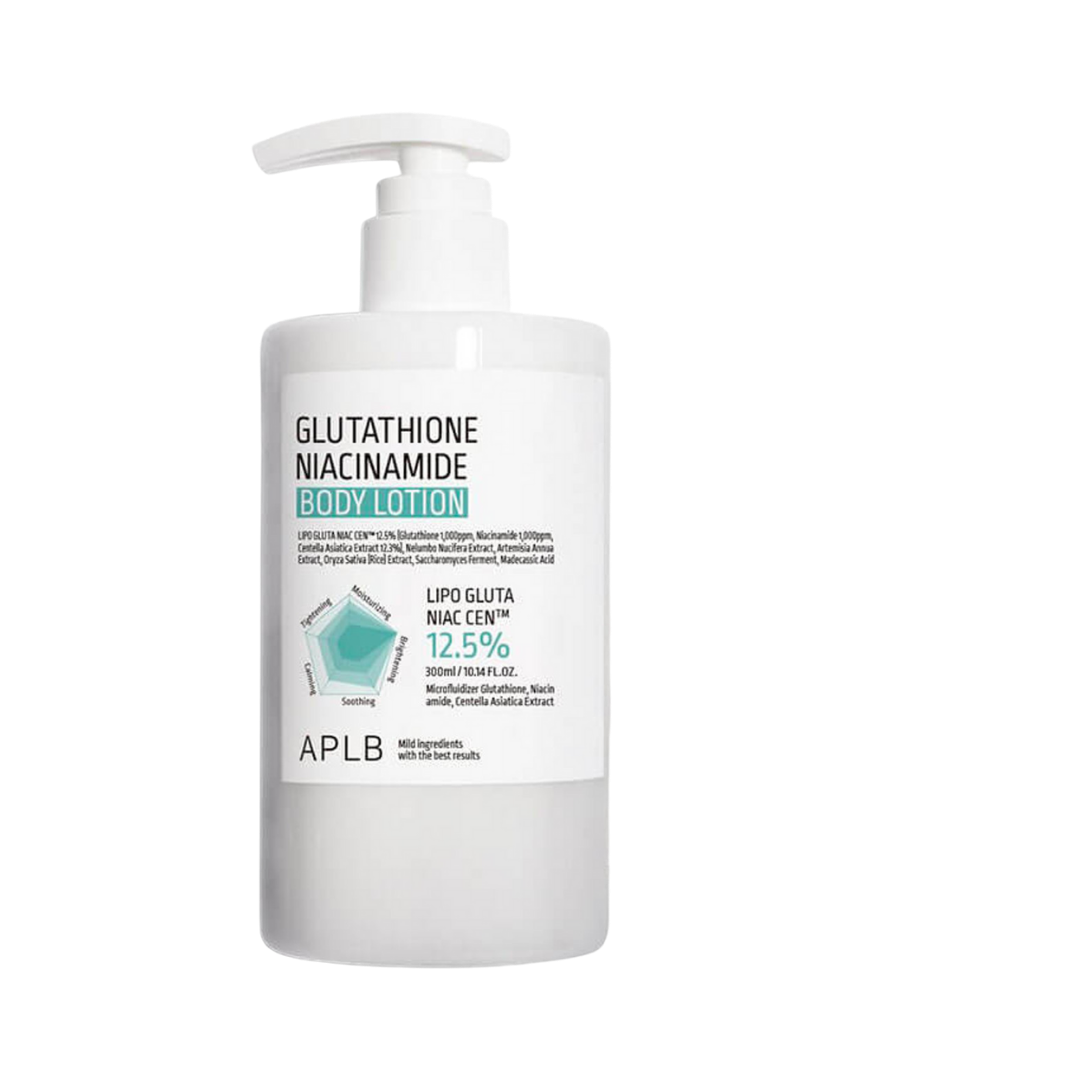 APLB Glutathione Niacinamide Body Lotion  - 300ml | لوشن الجلوتاثيون و النياسيناميد للجسم - 300 مل