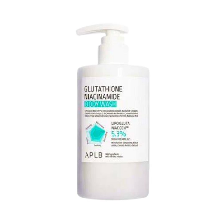 APLB Glutathione Niacinamide Body Wash - 300ml | غسول الجلوتاثيون و النياسيناميد لجسم - 300 مل