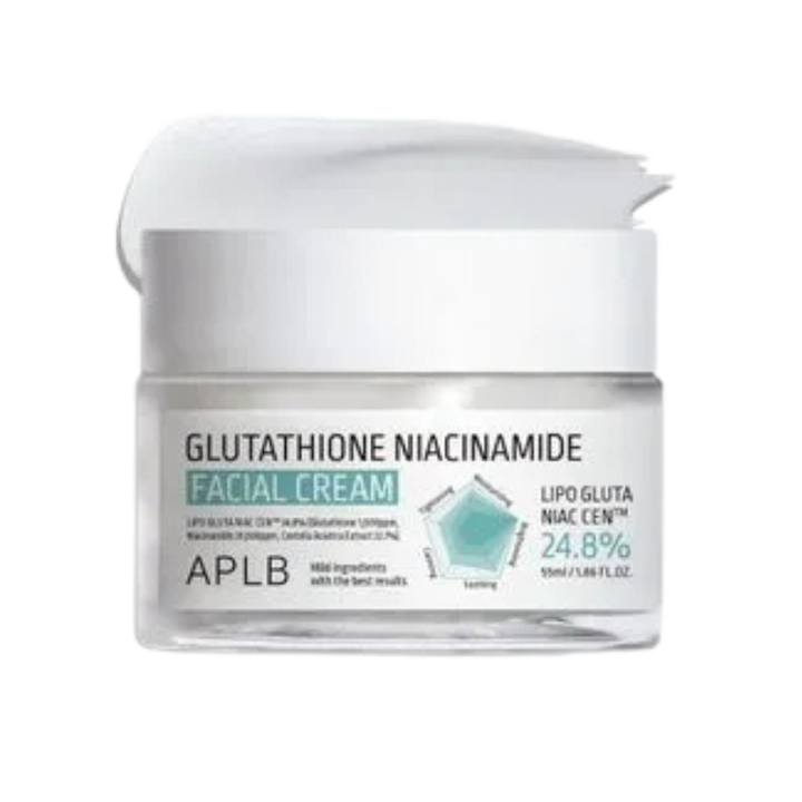 APLB Glutathione Niacinamide Facial Cream - 55ml | اي بي ال بي كريم جلوتاثيون و النياسيناميد - 55 مل