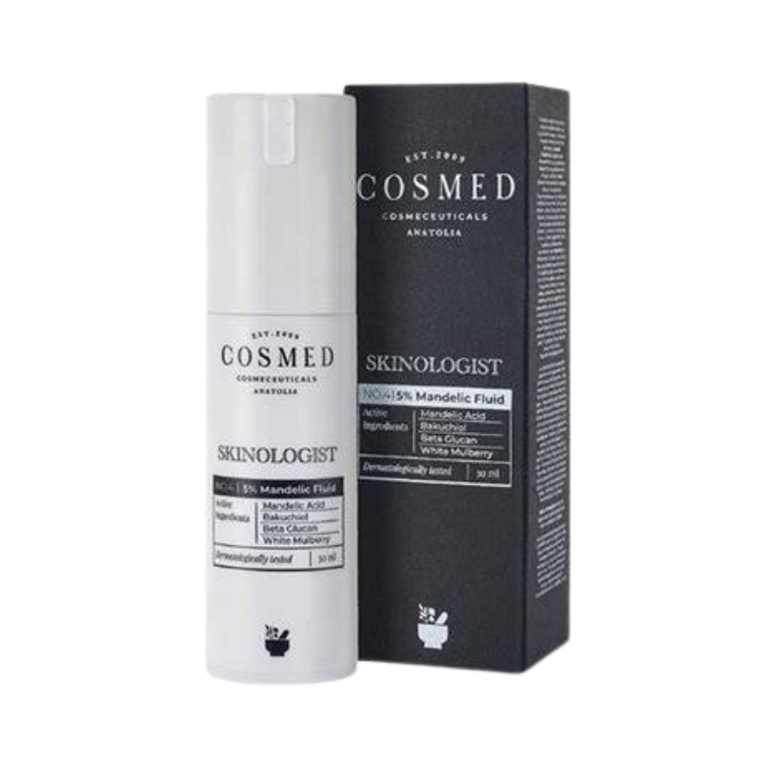 Cosmed Skinnologist 5% Mandelic Fluid - 30ml | كوزميد سيروم بالمانديليك اسيد - 30 مل