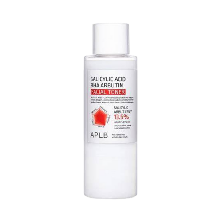 APLB Salicylic Acid BHA Arbutin Facial Toner - 160ml | اي بي ال بي تونر الساليسيليك اسيد و الاربوتين - 160 مل