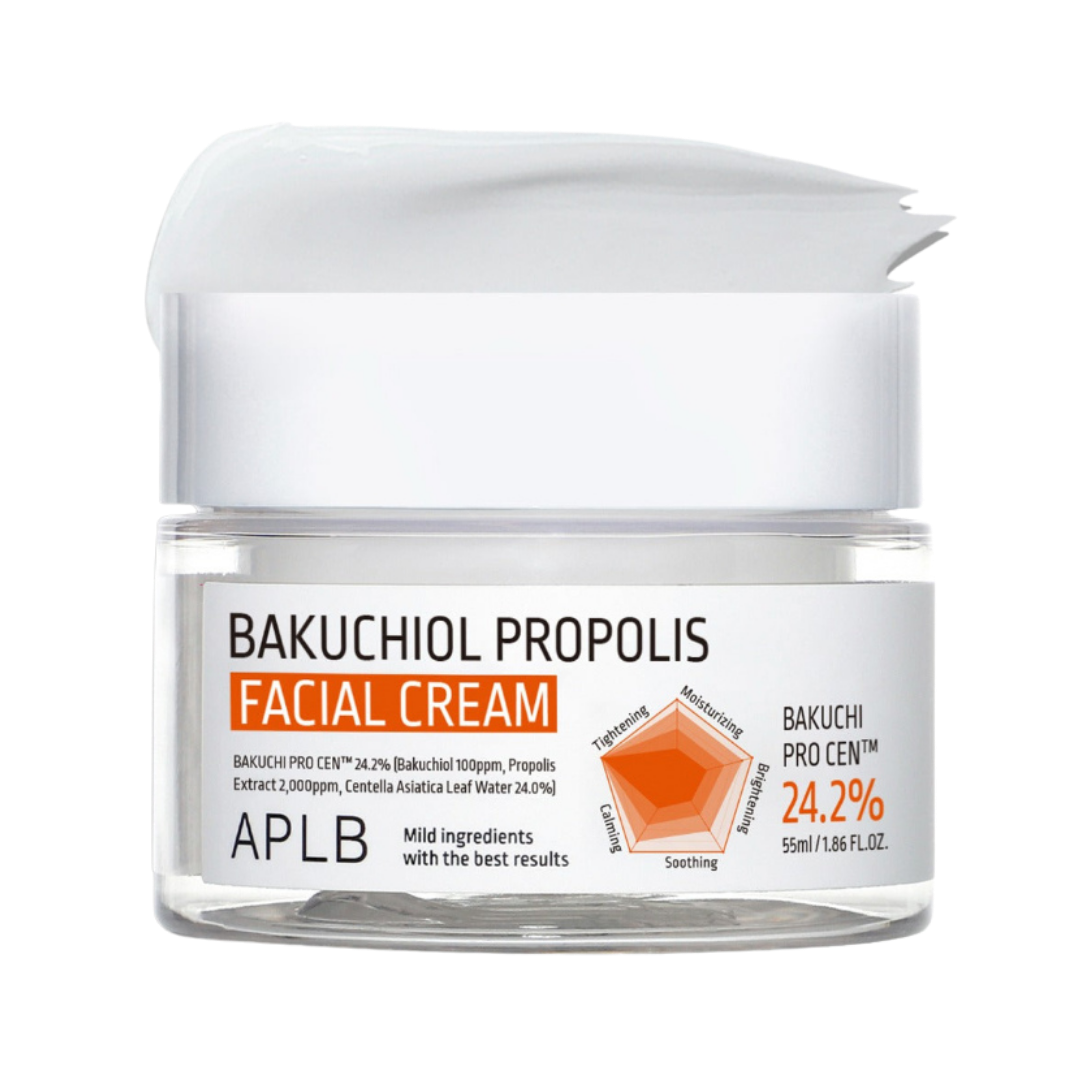 APLB Bakuchiol Propolis Facial Cream - 55ml | اي بي ال بي كريم الباكتشيول و البروبوليس - 55 مل