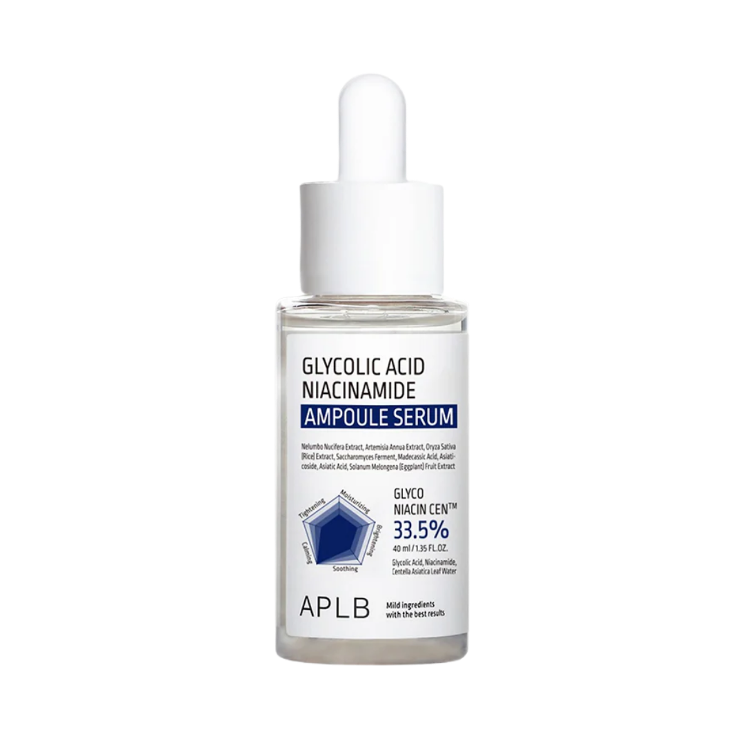 APLB Glycolic Acid Niacinamide Ampoule Serum - 40ml | اي بي ال بي سيروم الجليكوليك اسيد و النياسيناميد - 40 مل