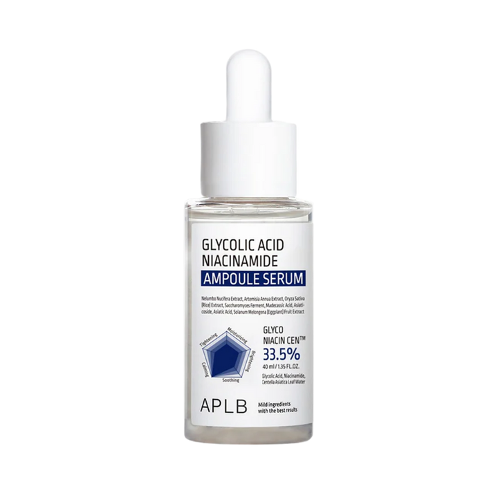 APLB Glycolic Acid Niacinamide Ampoule Serum - 40ml | اي بي ال بي سيروم الجليكوليك اسيد و النياسيناميد - 40 مل