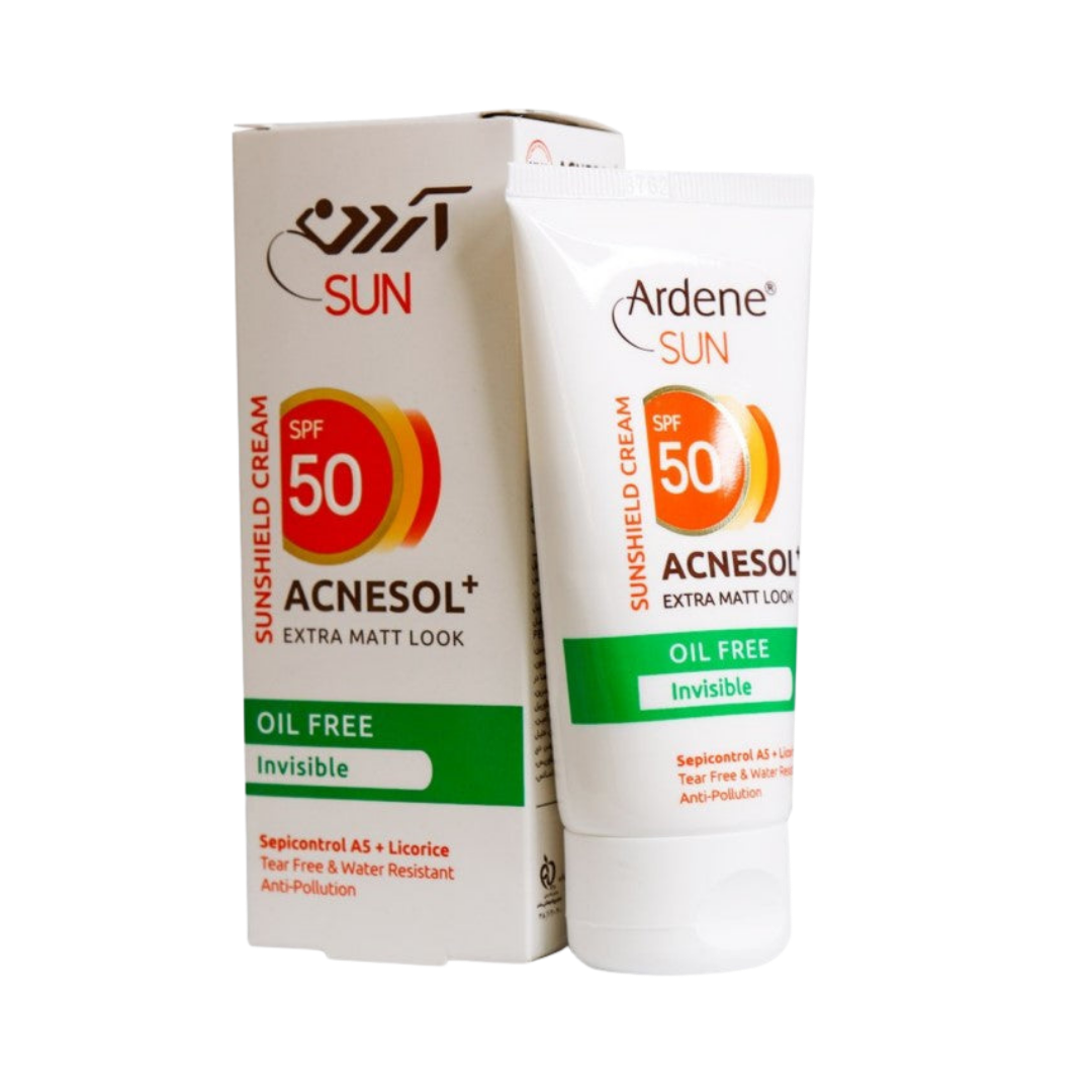 Ardene Oil Free Total Sunblock Cream Spf 50  - 50ml | اردن كريم واقي شمسي للبشرة الدهنية - 50 مل