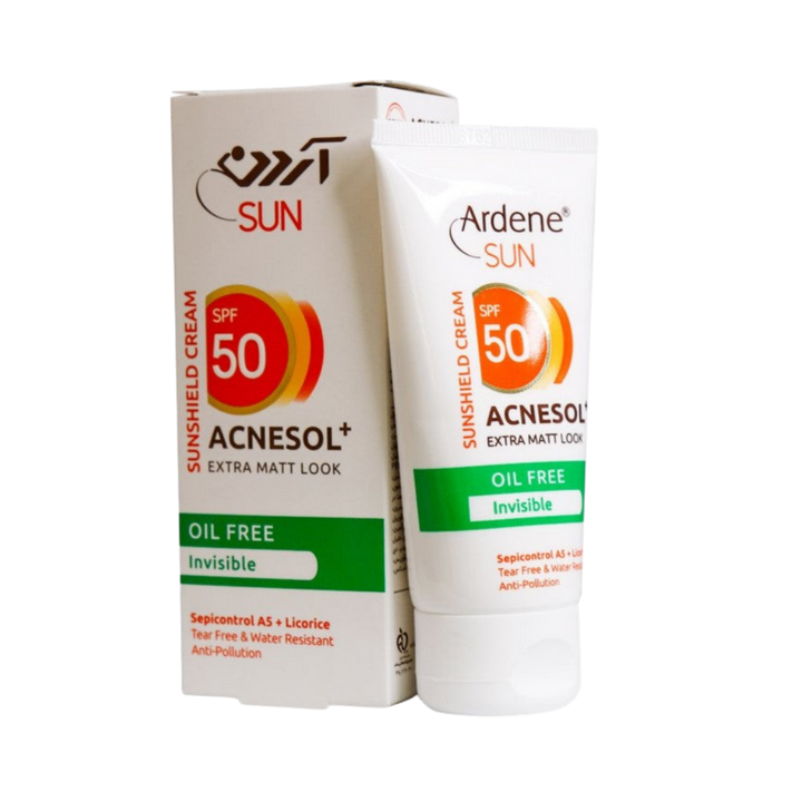 Ardene Oil Free Total Sunblock Cream Spf 50  - 50ml | اردن كريم واقي شمسي للبشرة الدهنية - 50 مل