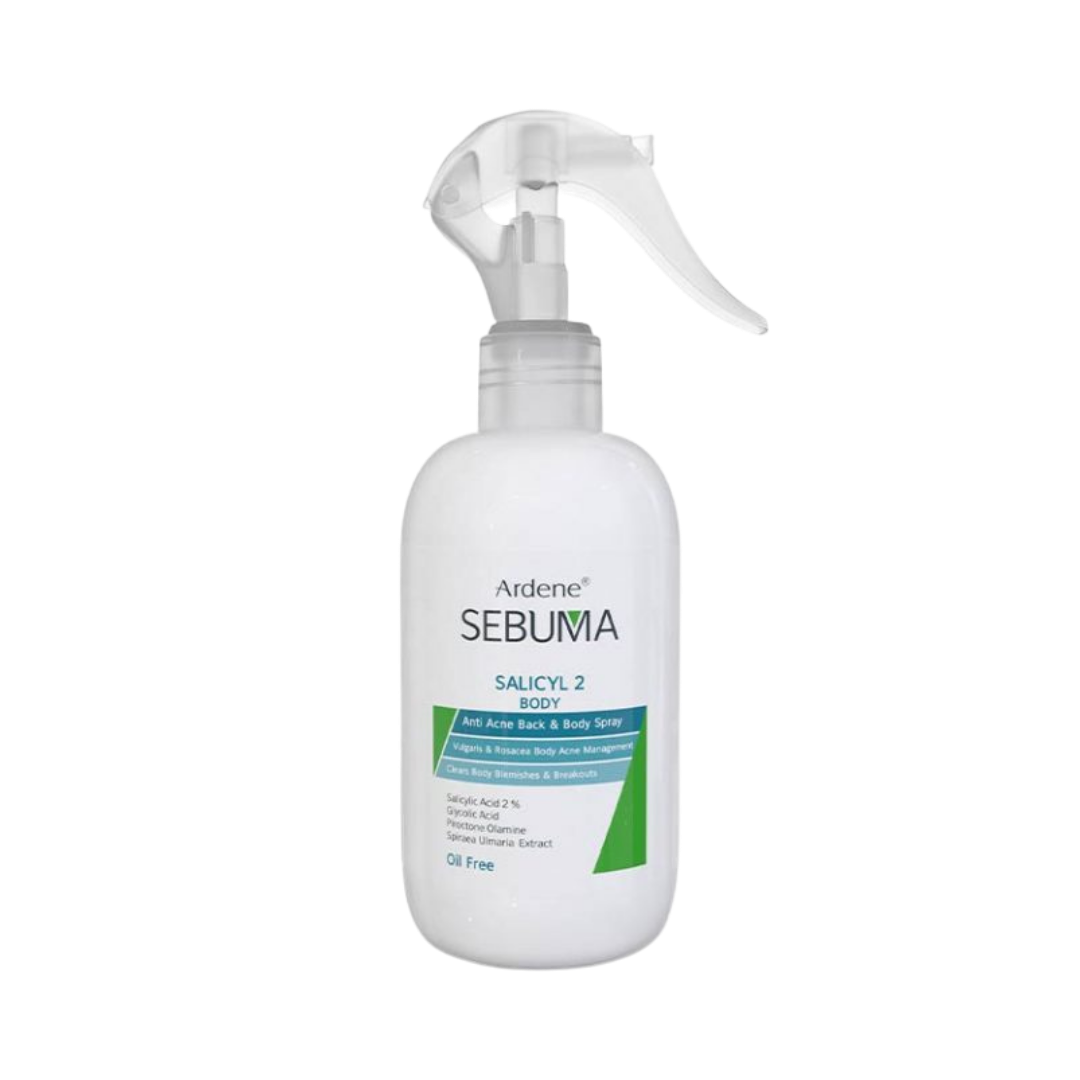 Ardene Sebuma Anti Acne Back And Body Spray - 250ml  | اردن بخاخ لحب الشباب للظهر والجسم - 250 مل