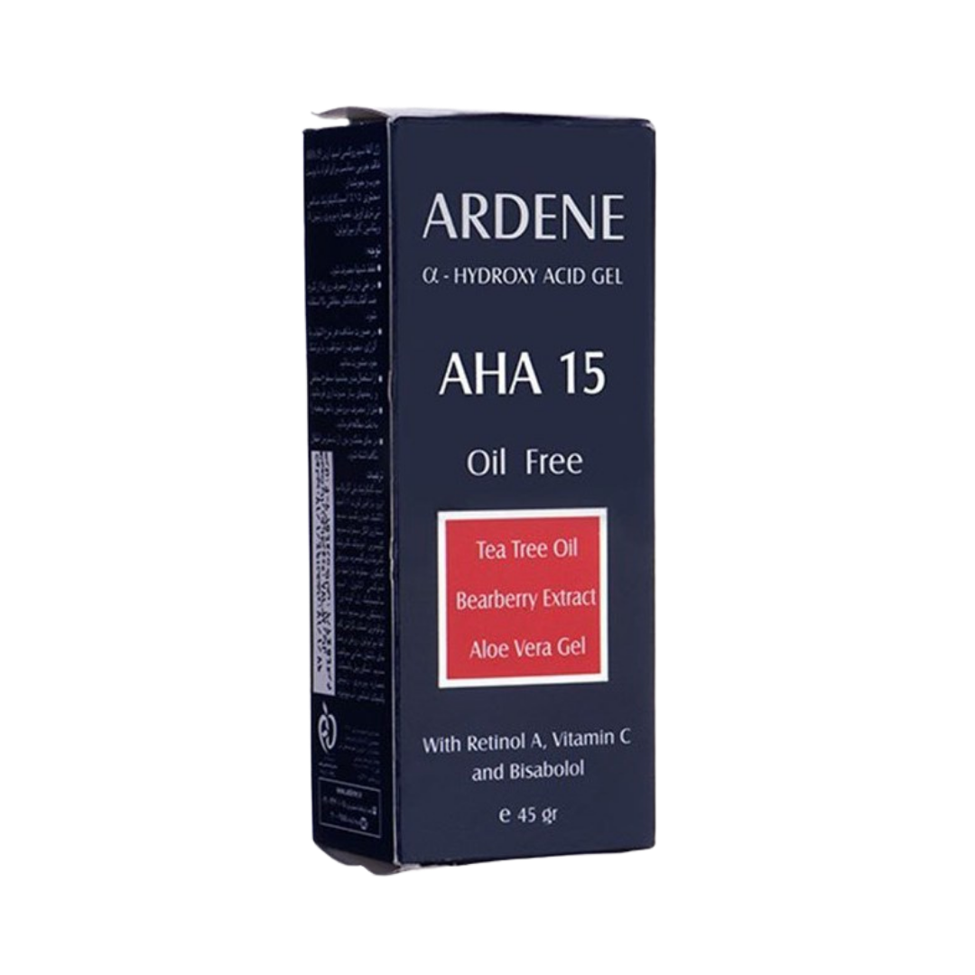 Ardene A- Hydroxy Acid Gel Aha 15 Oil Free - 45g | اردن جل أحماض الهيدروكسي أ خالي من الزيوت - 45 غرام