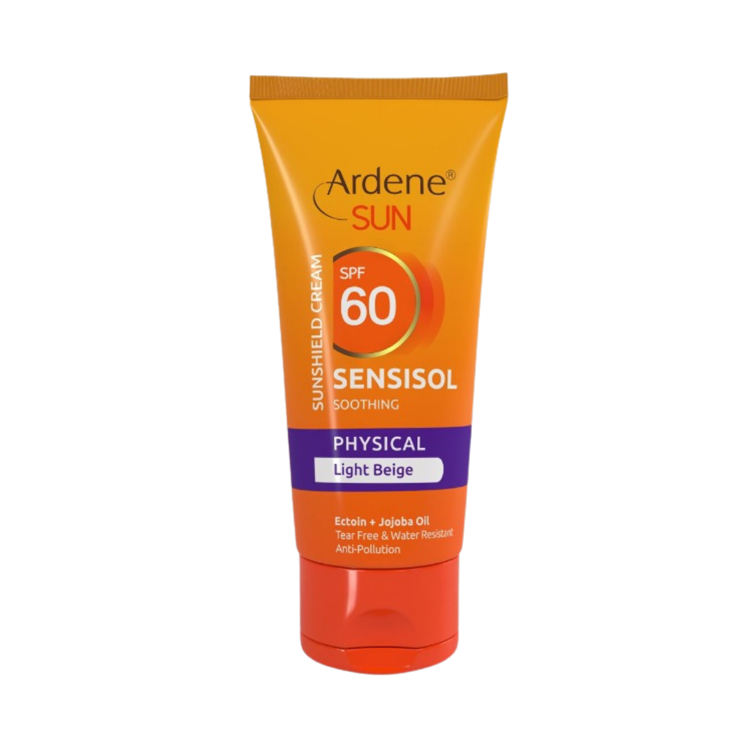 Ardene light beige sunscreen SPF60 - 50ml | اردن كريم واقي شمسي بلون بيج فاتح Spf 60 - ٥٠ مل