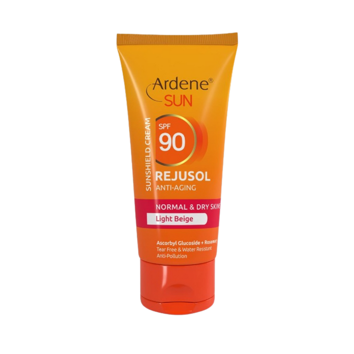 Ardene light beige sunscreen SPF90 - 50ml | اردن كريم واقي شمسي بلون بيج فاتح - ٥٠ مل