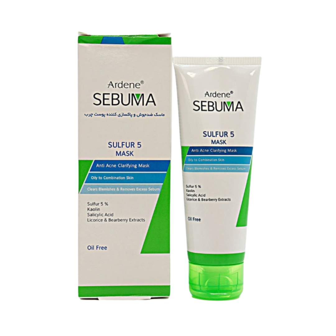 Ardene Sebum Anti Acne Mask suitable for oily skin - 75ml | اردن ماسك تنقية مضاد لحب الشباب للبشرة الدهنية - 75 مل