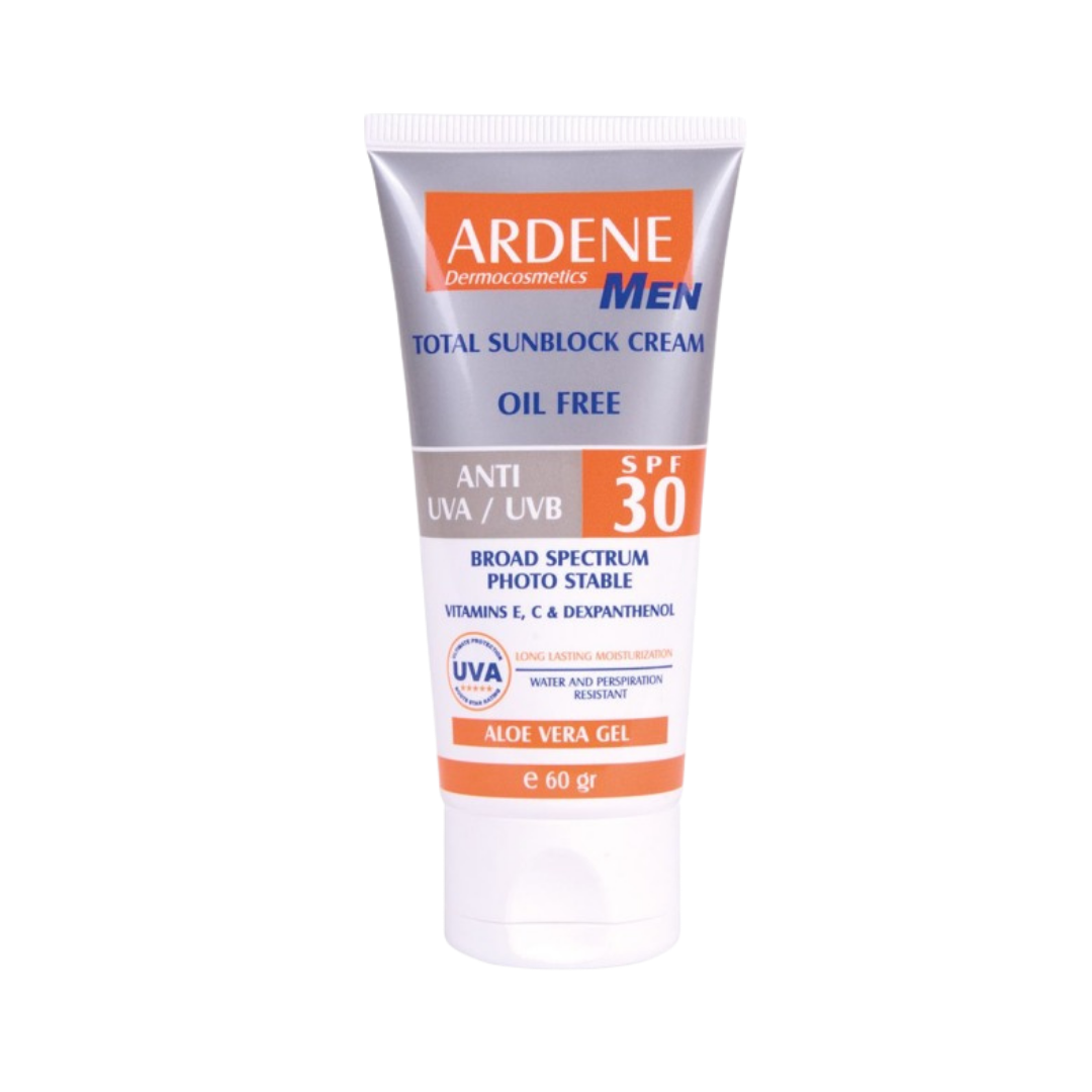 Ardene Men's sunscreen SPF30 - 60g | اردن كريم واقي شمسي للرجال SPF30 - 60 غرام