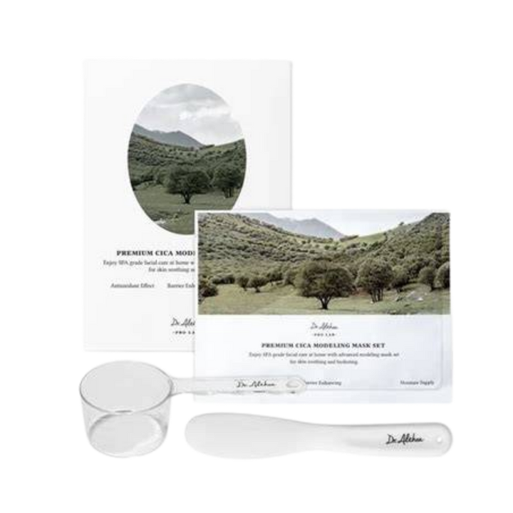 Dr. Althea Premium Cica Modeling Mask Set 5pack - 25g | دكتور الثيا مجموعة اقنعة للوجه مخصصة للعناية بالبشرة - 25 غ