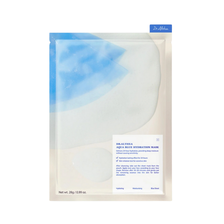 Dr. Althea - Aqua Blue Hydration Mask Set - 28g| دكتور الثيا مجموعة أقنعة الترطيب-28 غرام