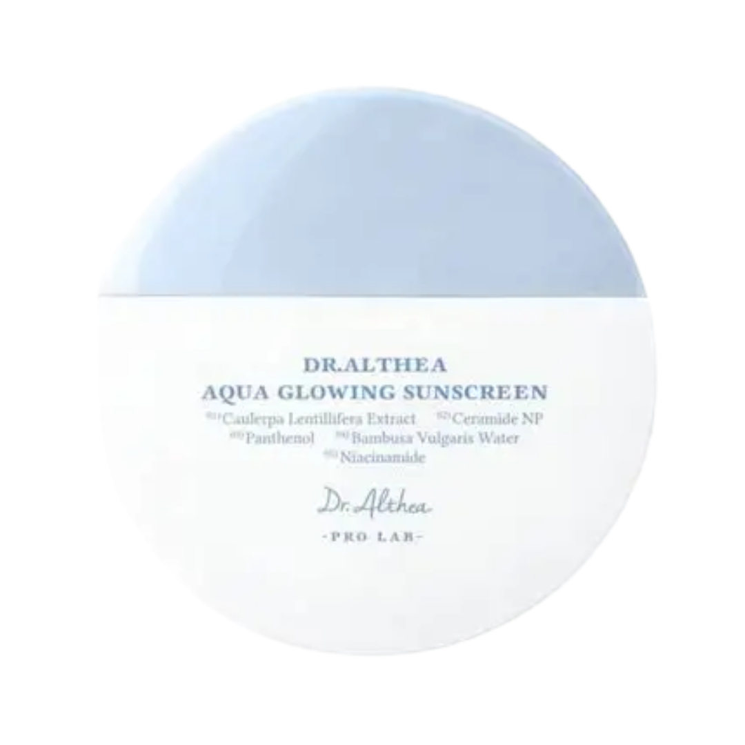 Dr. Althea Aqua Glowing Sunscreen SPF50+ PA++++  -45ml | دكتور الثيا واقي شمسي غلوينغ اكوا - 45 مل