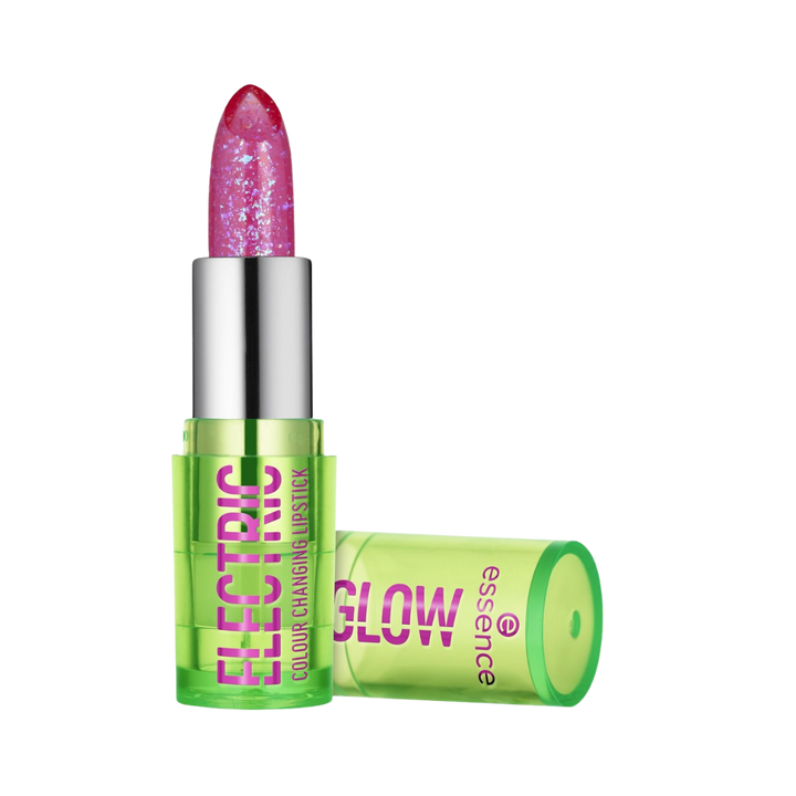 Essence Electric Glow Colour Changing Lipstick - 3.2g | ايسنس قلم حمرة يتغير لونه