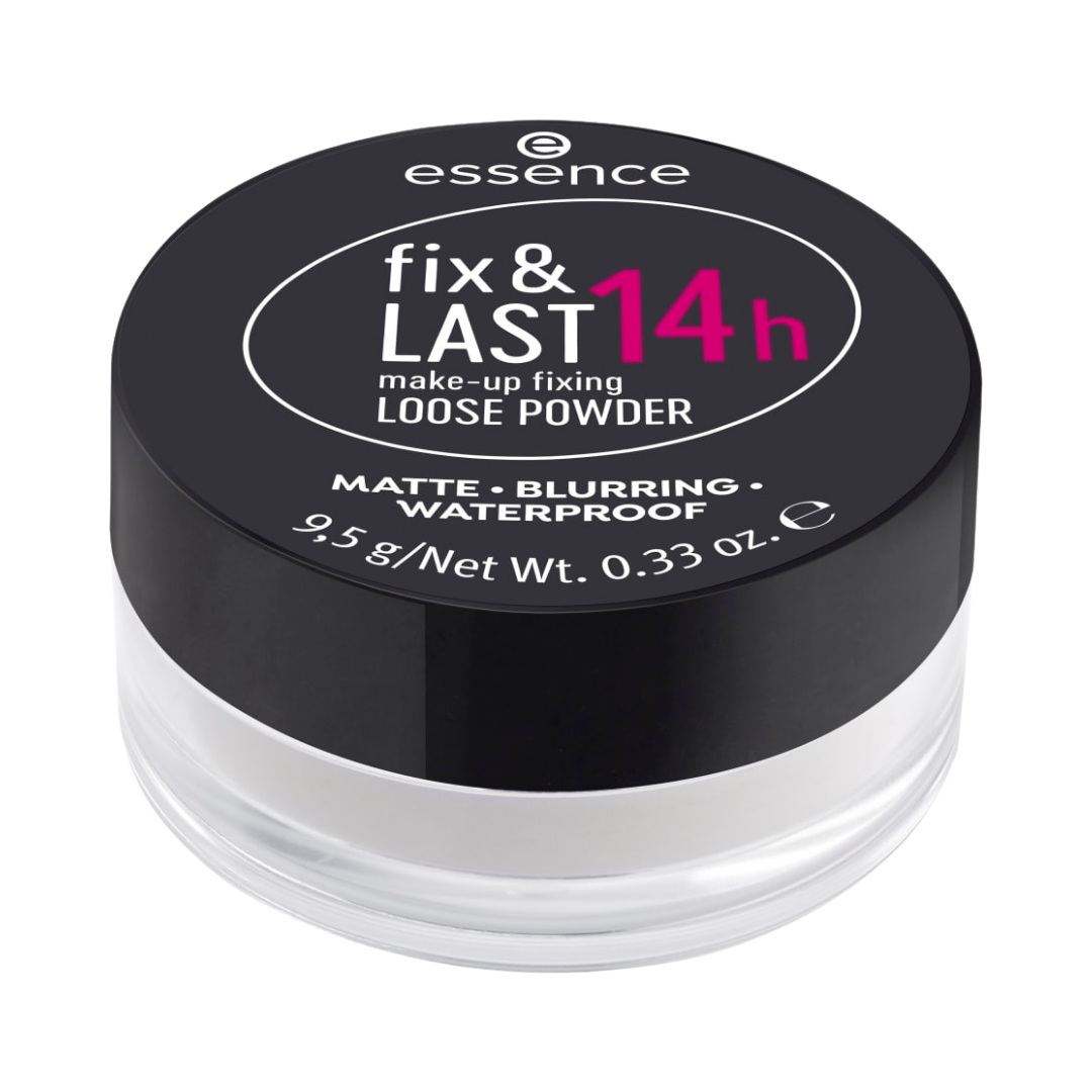 Essence Fix & Last 14H Make-Up Loose Powder | ايسنس لوس باودر فيكس تدوم 14 ساعة